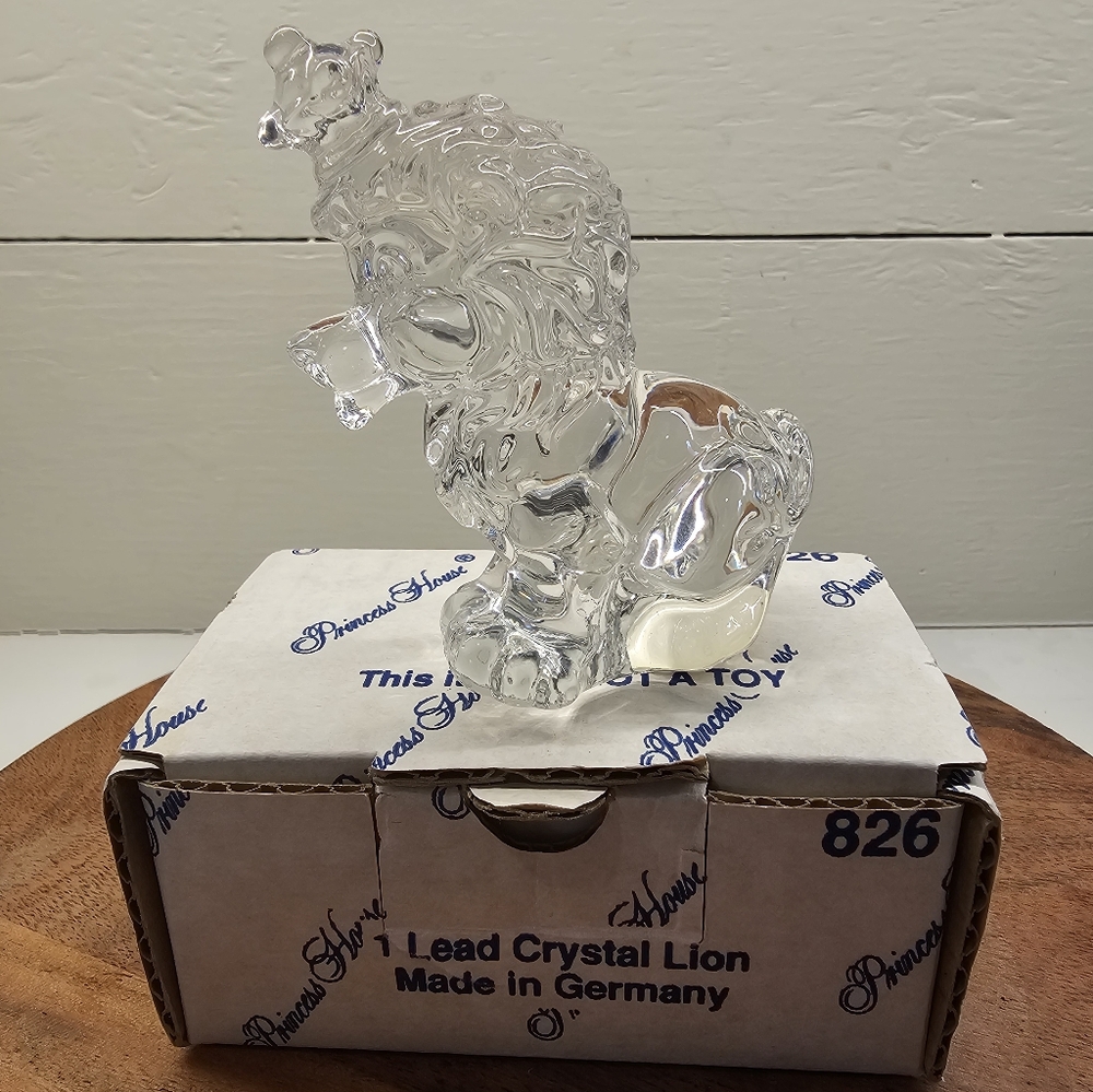 Vintage Princess House Lead Crystal Animal Collection – 8 Pieces w/ Boxes - Picture 4 of 9